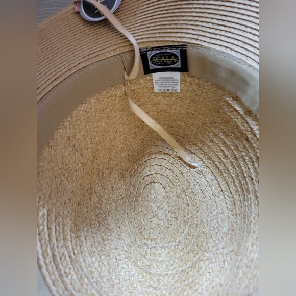 NWT Scala handcrafted mens hat with band multi color - Picture 6 of 6